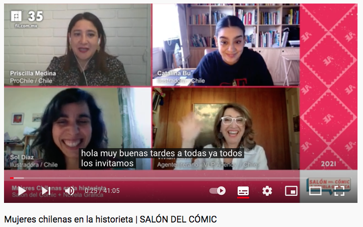 Mujeres chilenas en la historieta | SALÓN DEL CÓMIC
